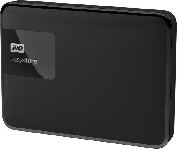 Western Digital WD Easystore 4TB External USB 3.0 Portable Hard Drive Black WDBKUZ0040BBK WESN 2