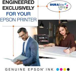 EPSON T124 DURABrite Ultra Ink Standard Capacity Yellow Cartridge T124420 for Select Epson Stylus and Workforce Printers 4