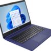 HP 14 Laptop Intel Celeron 4GB Memory 64GB eMMC Indigo Blue 1