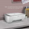 HP DeskJet 2755 Wireless All in One Printer Mobile Print Scan Copy HP Instant Ink Ready Works with Alexa 3XV17A 7