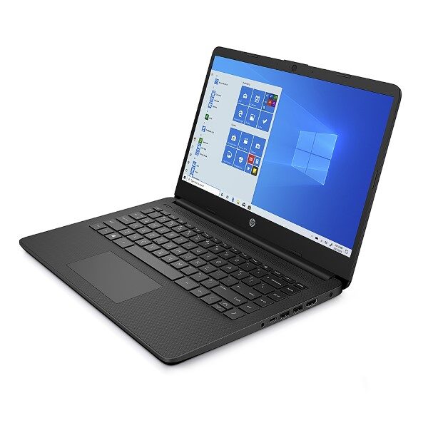 HP 14 Laptop AMD 3020e 4GB Memory 64 GB eMMC Hard Drive Jet Black Jet Black 1