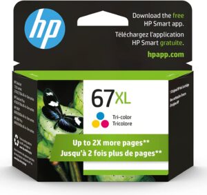 Original HP 67 Tri Color XL Ink Cartridge