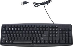 Verbatim 99201 SLIMLINE CORDED USB KEYBOARD BLACK 0 1