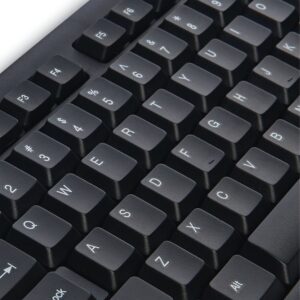 Verbatim 99201 SLIMLINE CORDED USB KEYBOARD BLACK 3