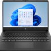 HP 14 Laptop AMD Athlon Silver 4GB Memory 128GB SSD Jet Black 6