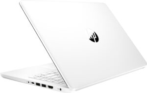 HP 14Laptop Intel Celeron 4GB Memory 64GB eMMC Snowflake White 3