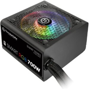 Thermaltake Smart RGB 700W 80 256 Color RGB Fan Power Supply 7