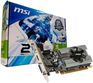 MSI Geforce 210 1024 MB DDR3 PCI Express 2.0 Graphics Card MD1G D3 0