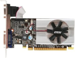 MSI Geforce 210 1024 MB DDR3 PCI Express 2.0 Graphics Card MD1G D3 1