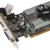 MSI Geforce 210 1024 MB DDR3 PCI Express 2.0 Graphics Card MD1G D3 2