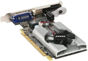 MSI Geforce 210 1024 MB DDR3 PCI Express 2.0 Graphics Card MD1G D3 3