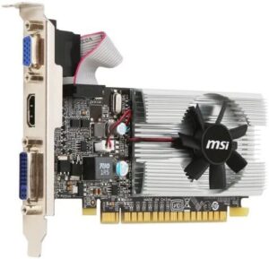 MSI Geforce 210 1024 MB DDR3 PCI Express 2.0 Graphics Card MD1G D3 4