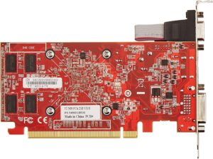 VisionTek Radeon 5450 2GB DDR3 DVI I HDMI VGA Graphics Card 900861Black Red 2