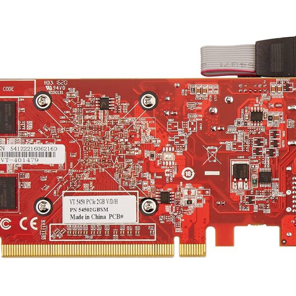 VisionTek Radeon 5450 2GB DDR3 DVI I HDMI VGA Graphics Card 900861Black Red 2