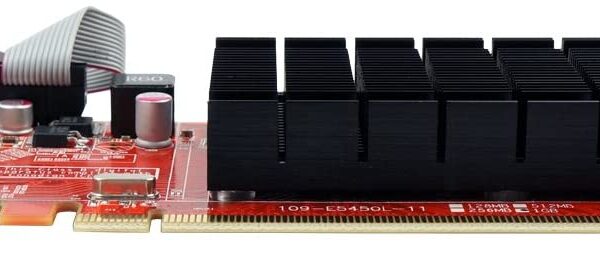 VisionTek Radeon 5450 2GB DDR3 DVI I HDMI VGA Graphics Card 900861Black Red 3