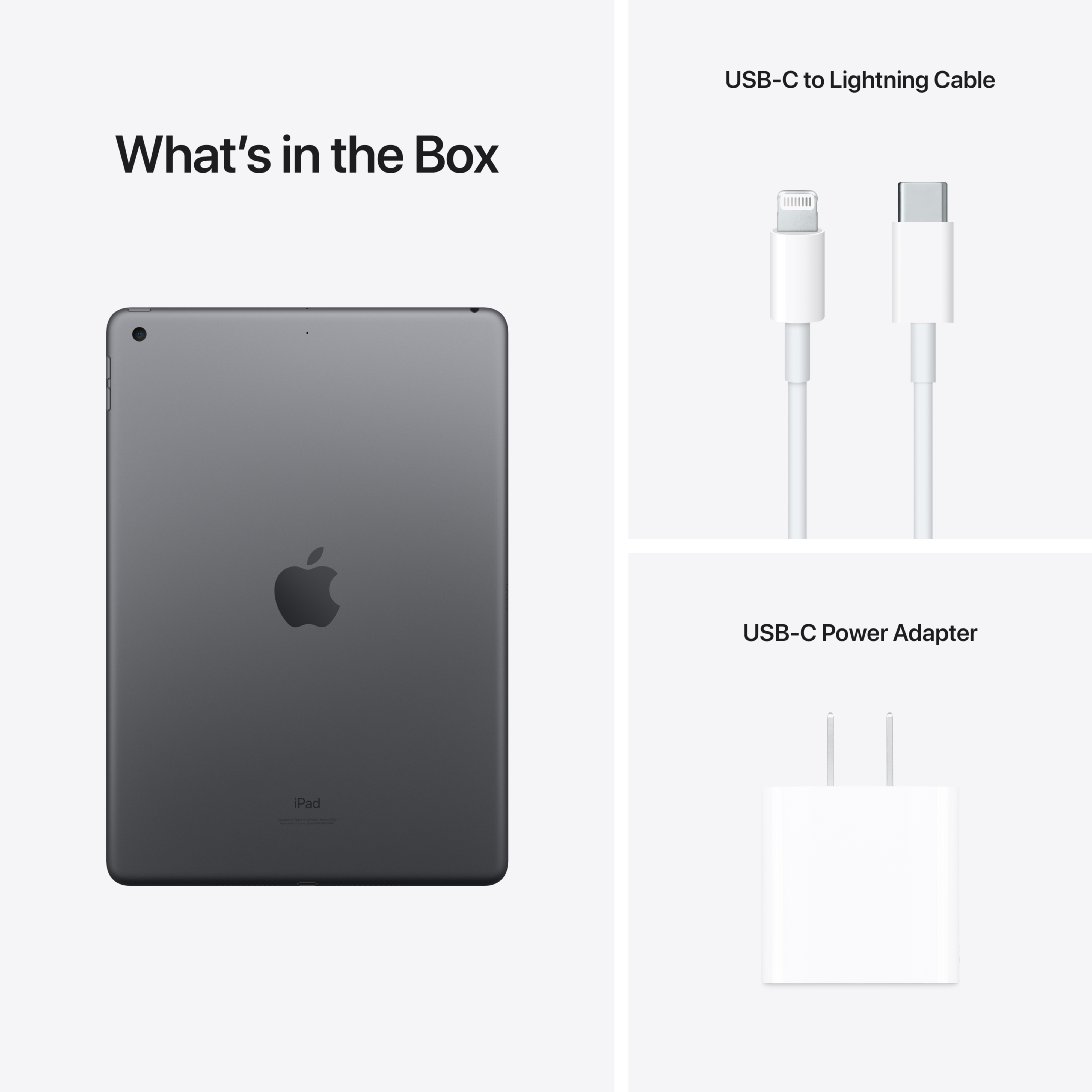 2021 Apple 10.2 inch iPad Wi Fi 64GB Space Gray 9th Generation 1
