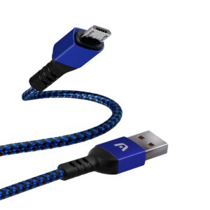 ArgomTech Micro Usb To Usb 2.0 Nylon Braided Cable Dura Form Red 4
