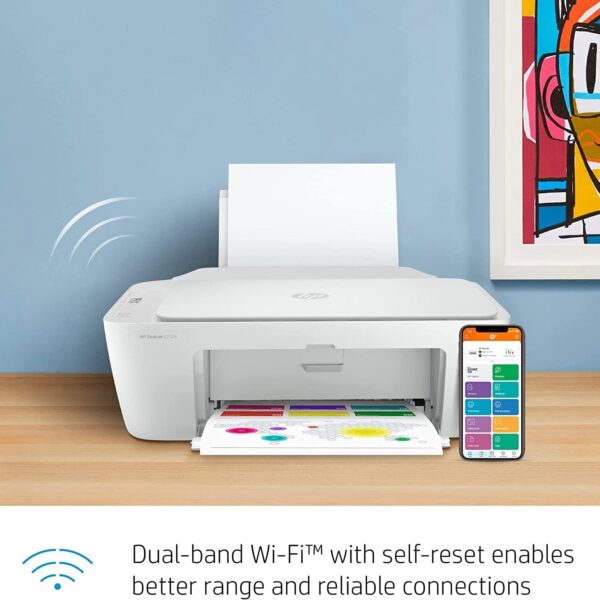 HP DeskJet 2752e All in One Printer 26K68A 2