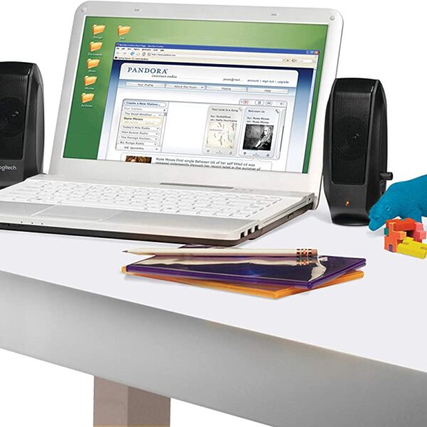 Logitech S120 2.0 Stereo Speakers Black 6