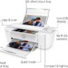 HP DeskJet 3772 All in One Wireless Color Inkjet Printer Scan and Copy Instant Ink Ready T8W88A Renewed 1