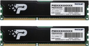 Patriot Signature DDR3 8 GB 2 x 4 GB CL11 PC3 12800 1600MHz 240 Pin DDR3 Desktop Memory Kit 4